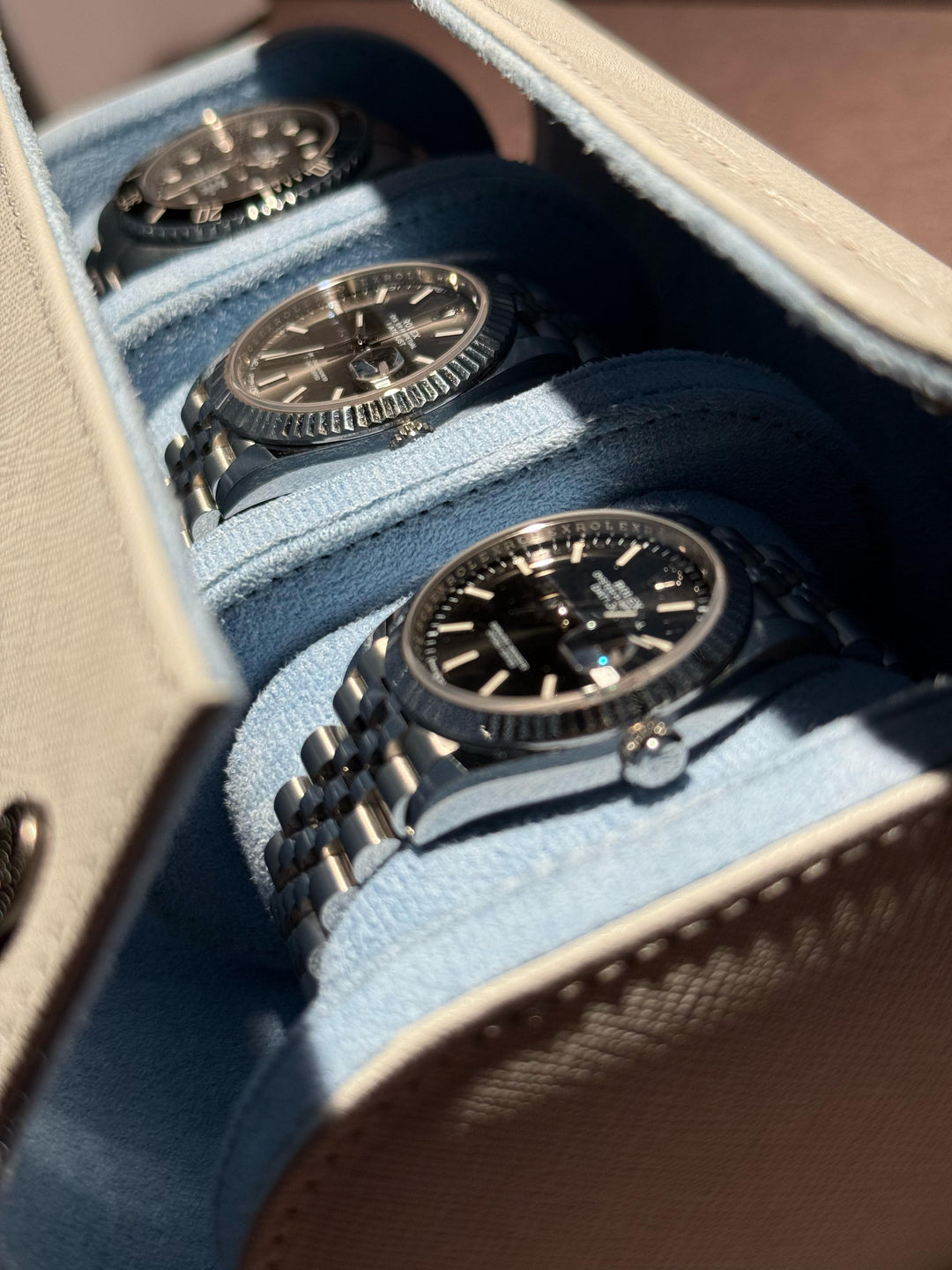 Watch Roll - Mint - 3 Watches