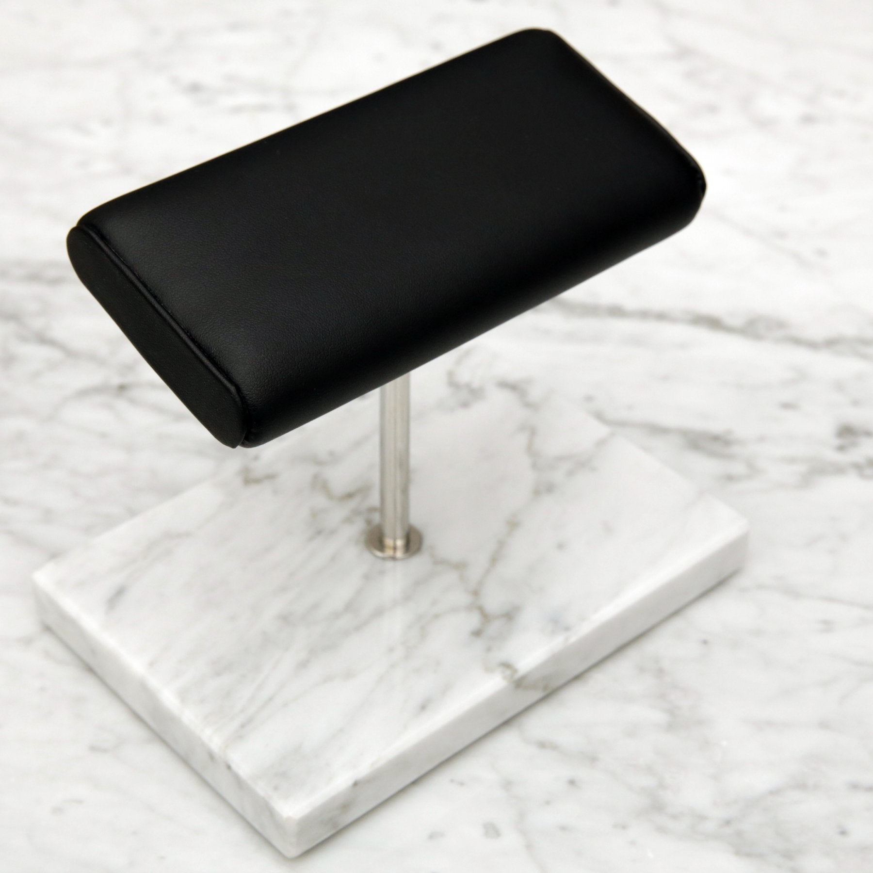 The Watch Stand - Double - White & Silver The Watch Stand - Double - White & Silver