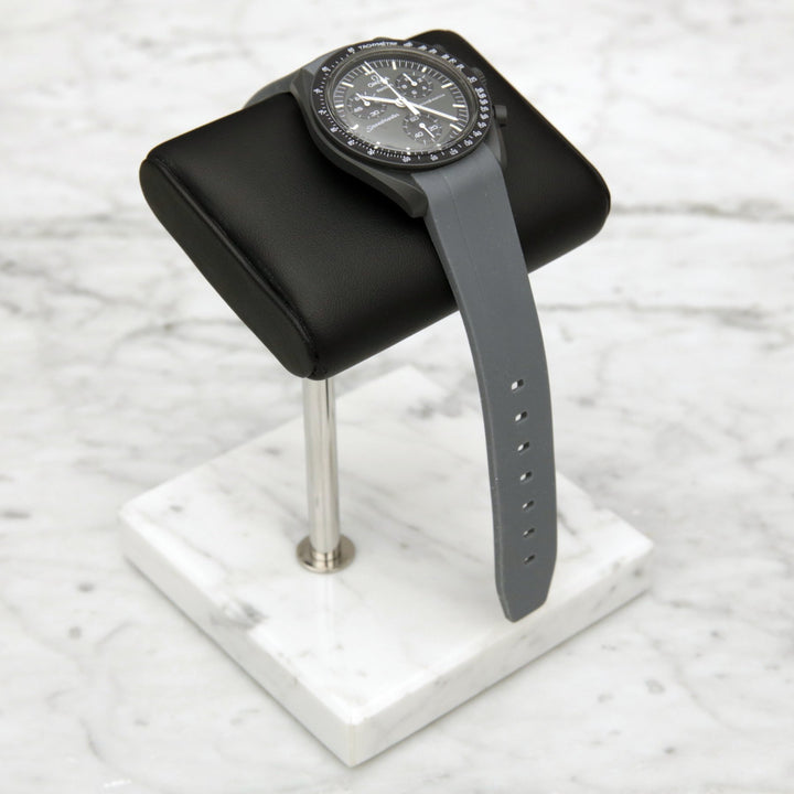 The Watch Stand - Single - White & Silver