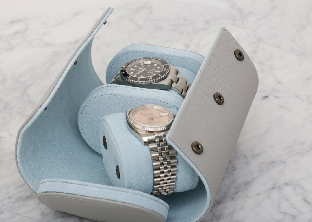 Watch Roll - Mint - 2 Watches