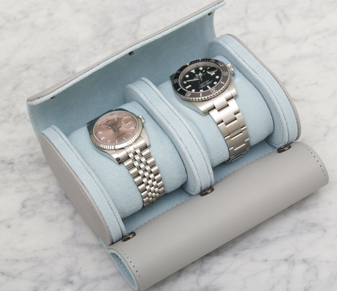 Watch Roll - Mint - 2 Watches