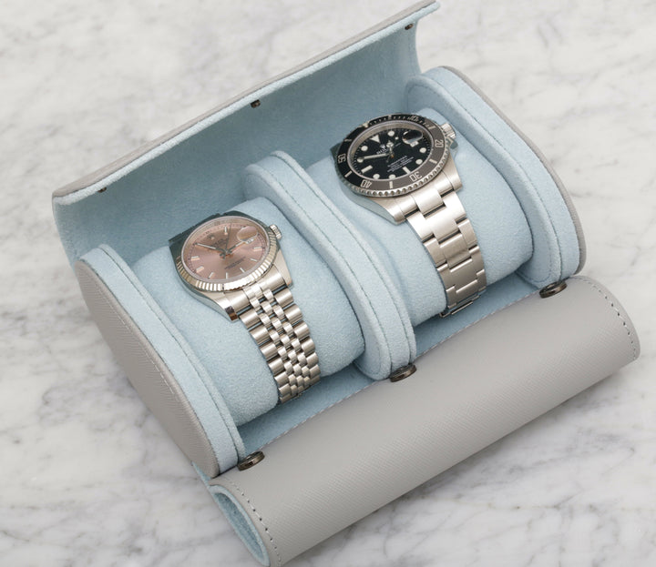 Watch Roll - Mint - 2 Watches