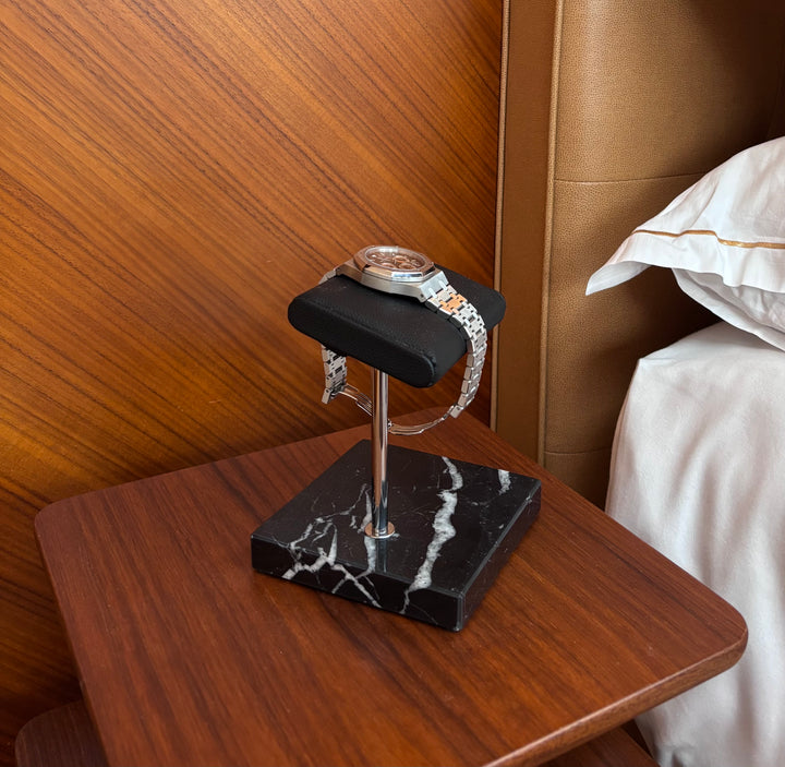 The Watch Stand - Single - Black & Silver