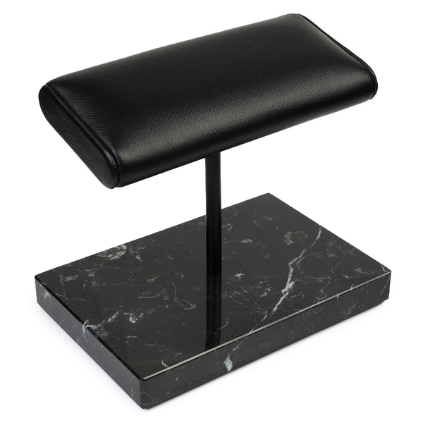 The Watch Stand Duo - Black Saffiano